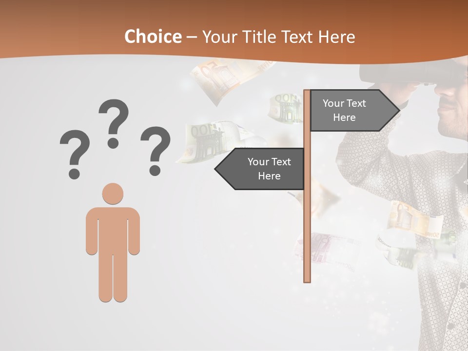 Looking For Money PowerPoint Template