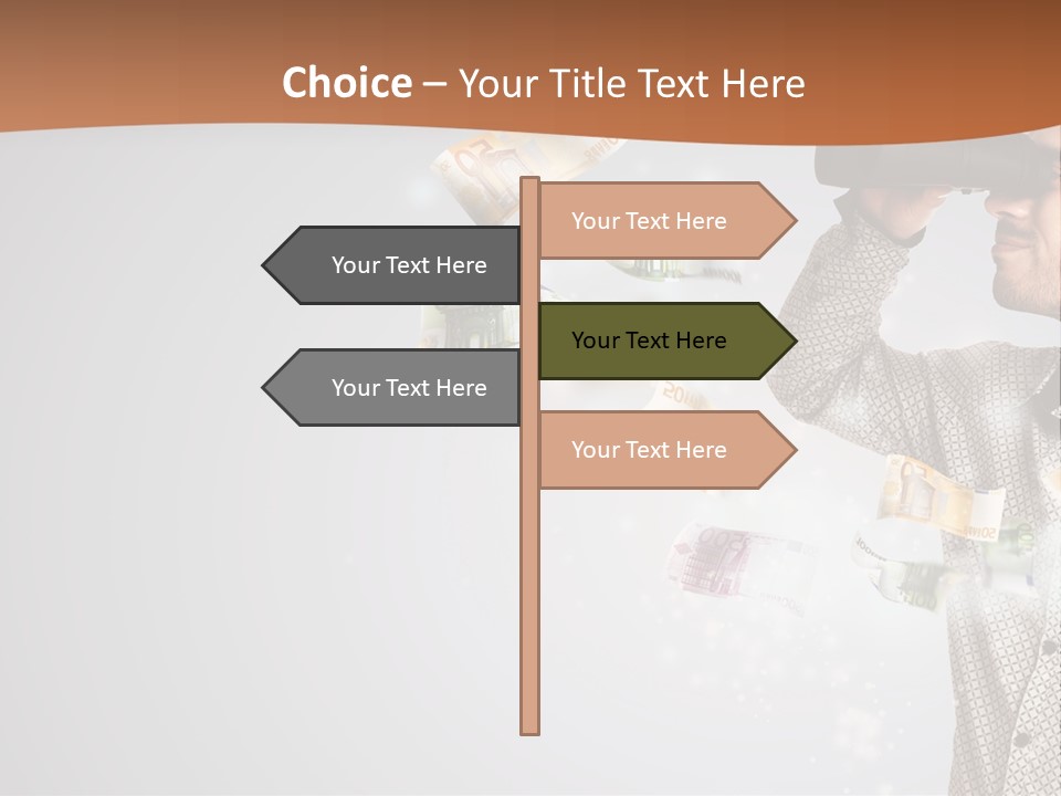 Looking For Money PowerPoint Template