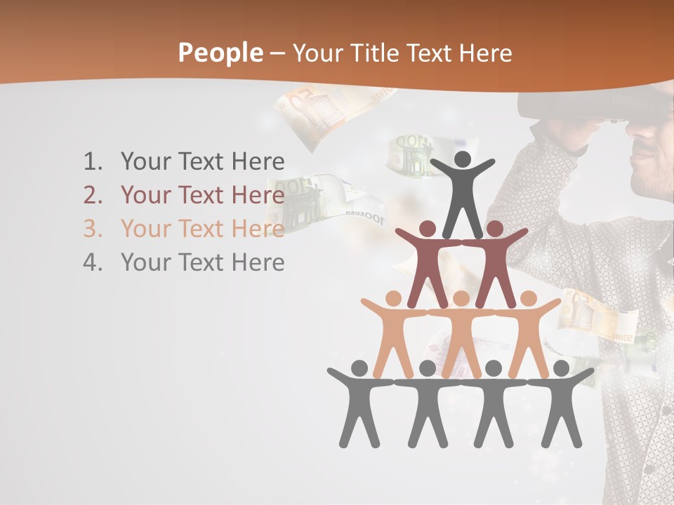 Looking For Money PowerPoint Template