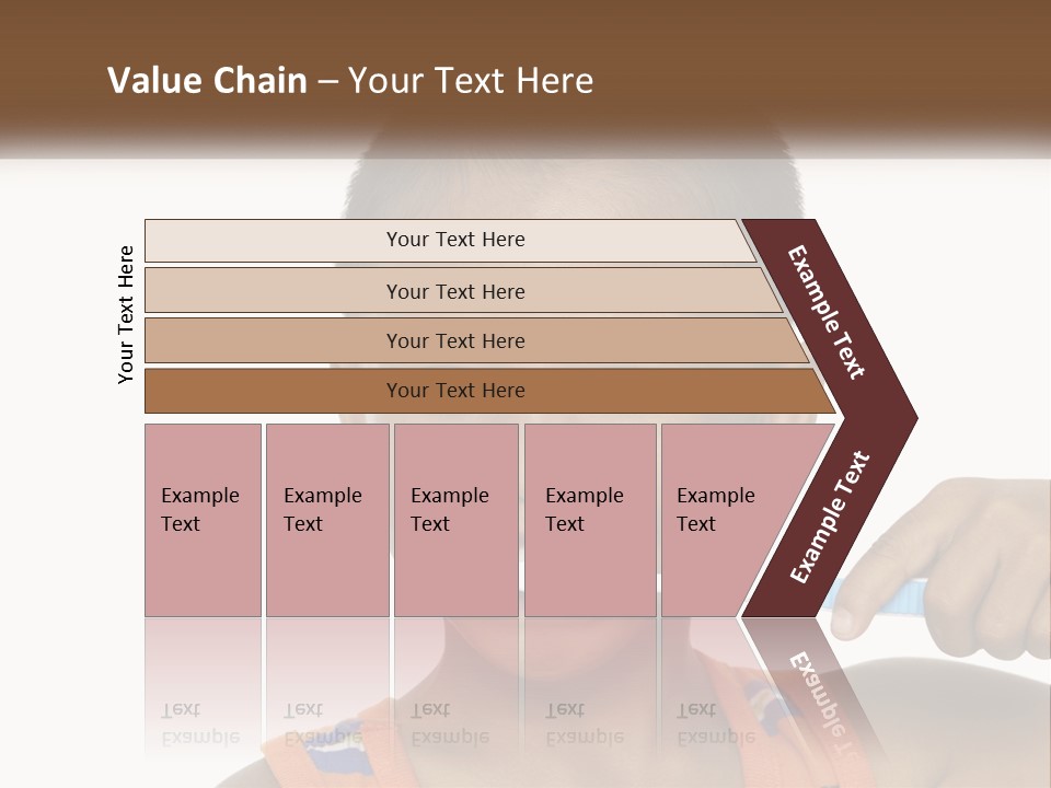 Boy Brushing Teeth PowerPoint Template