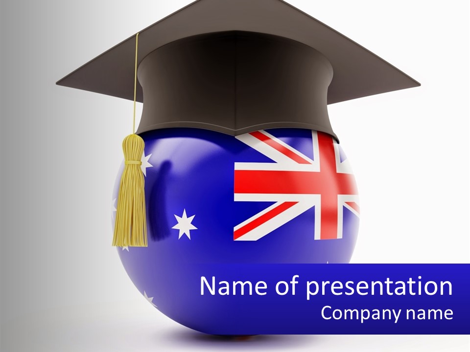 Study In The United Kingdom PowerPoint Template