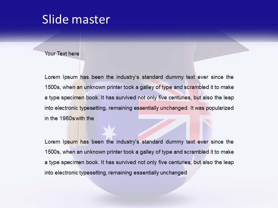 Study In The United Kingdom PowerPoint Template