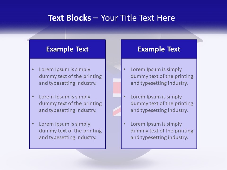 Study In The United Kingdom PowerPoint Template