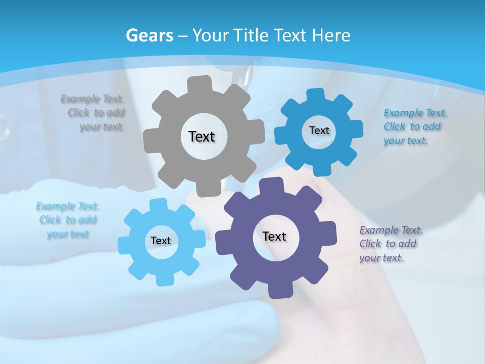 Cleaning Toenails PowerPoint Template