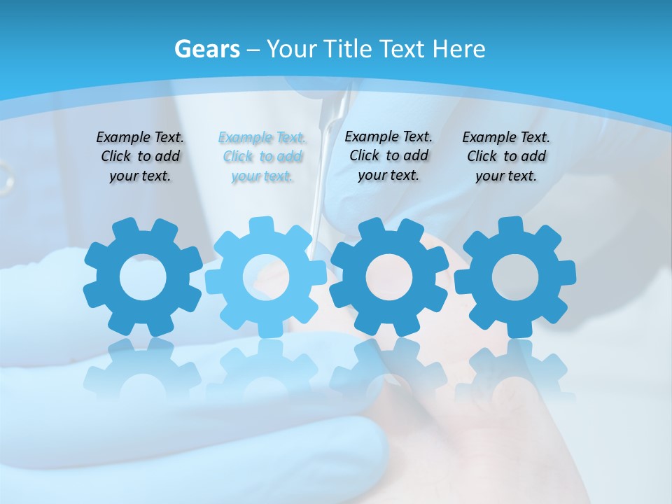 Cleaning Toenails PowerPoint Template