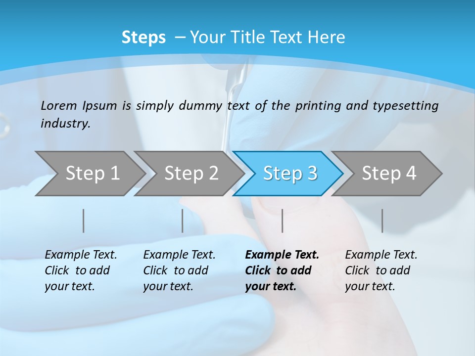 Cleaning Toenails PowerPoint Template