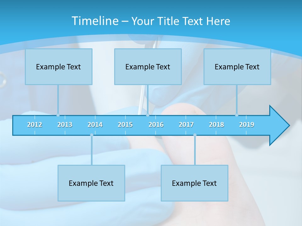 Cleaning Toenails PowerPoint Template