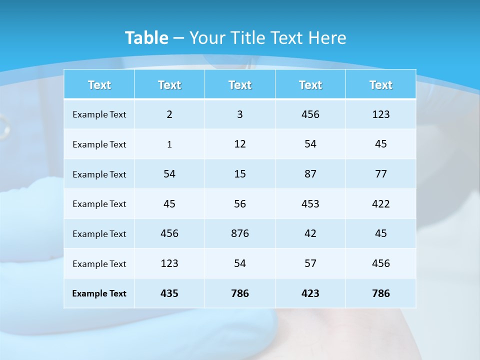 Cleaning Toenails PowerPoint Template
