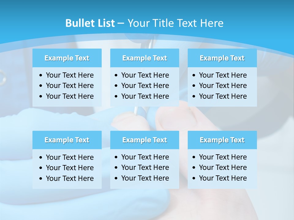Cleaning Toenails PowerPoint Template