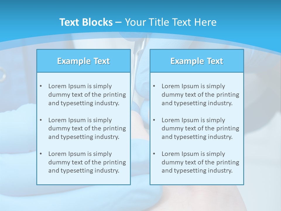 Cleaning Toenails PowerPoint Template