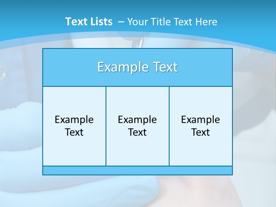 Cleaning Toenails PowerPoint Template