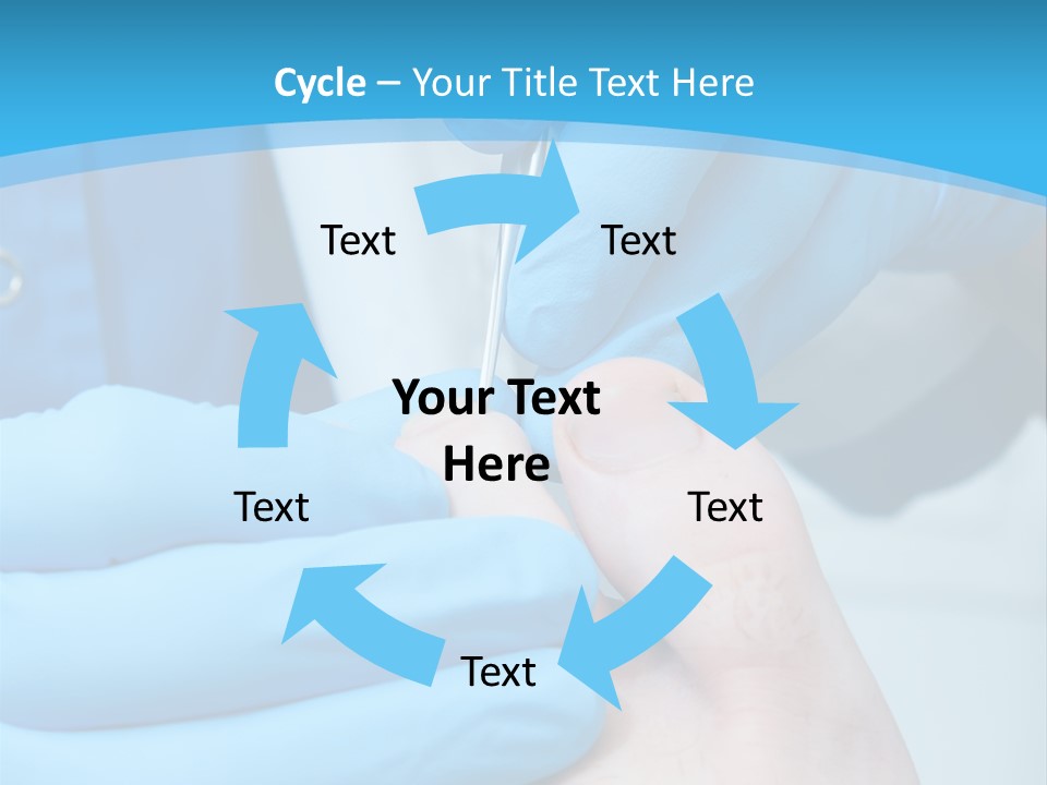 Cleaning Toenails PowerPoint Template
