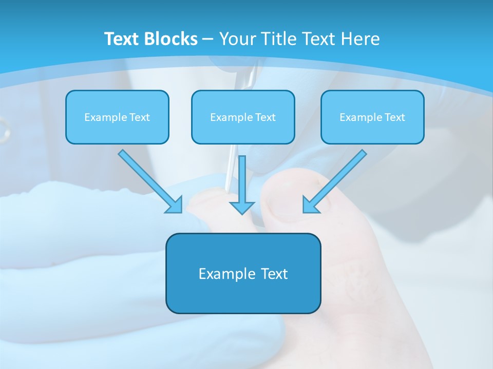 Cleaning Toenails PowerPoint Template