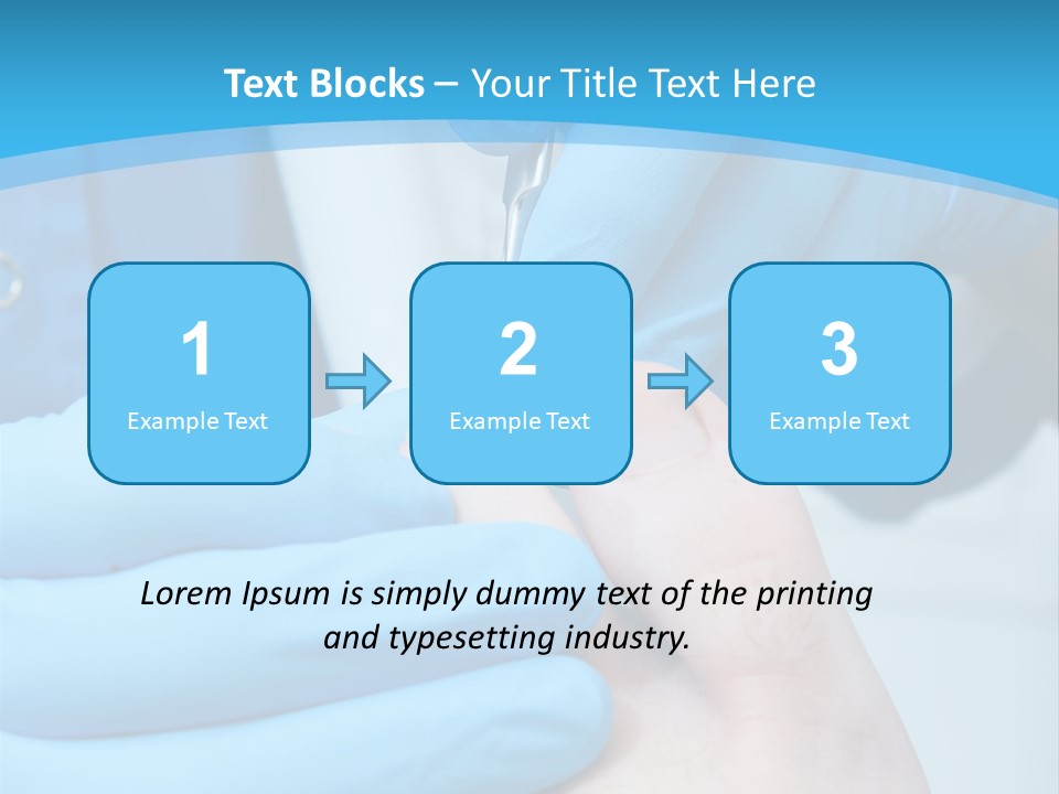 Cleaning Toenails PowerPoint Template