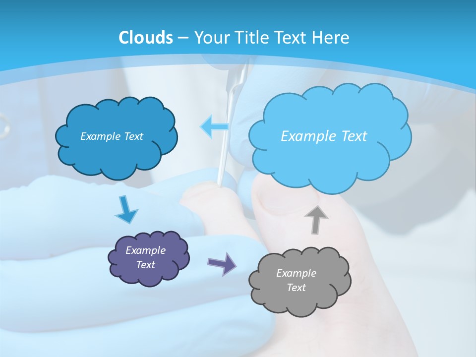 Cleaning Toenails PowerPoint Template