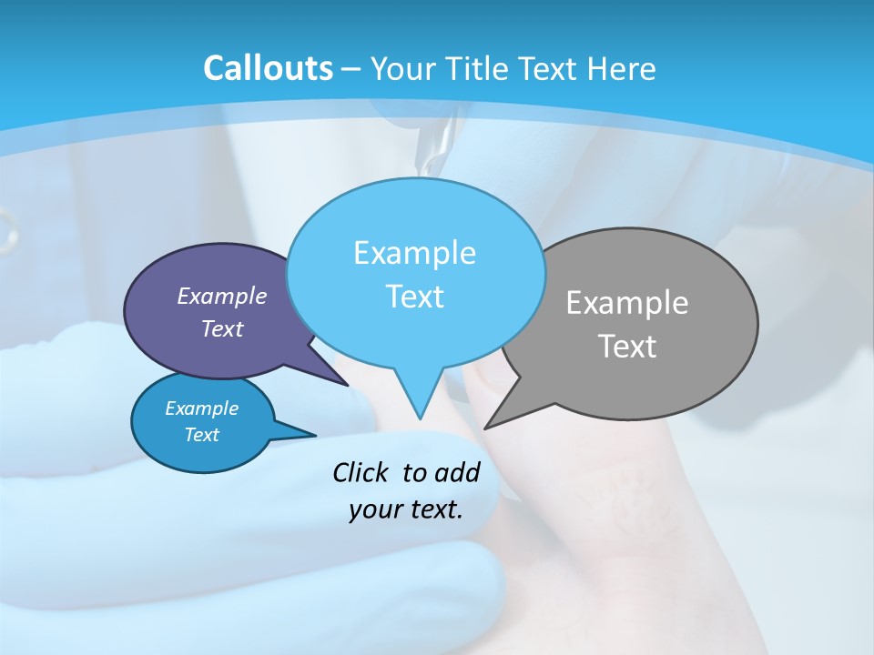 Cleaning Toenails PowerPoint Template