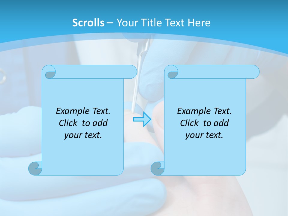 Cleaning Toenails PowerPoint Template