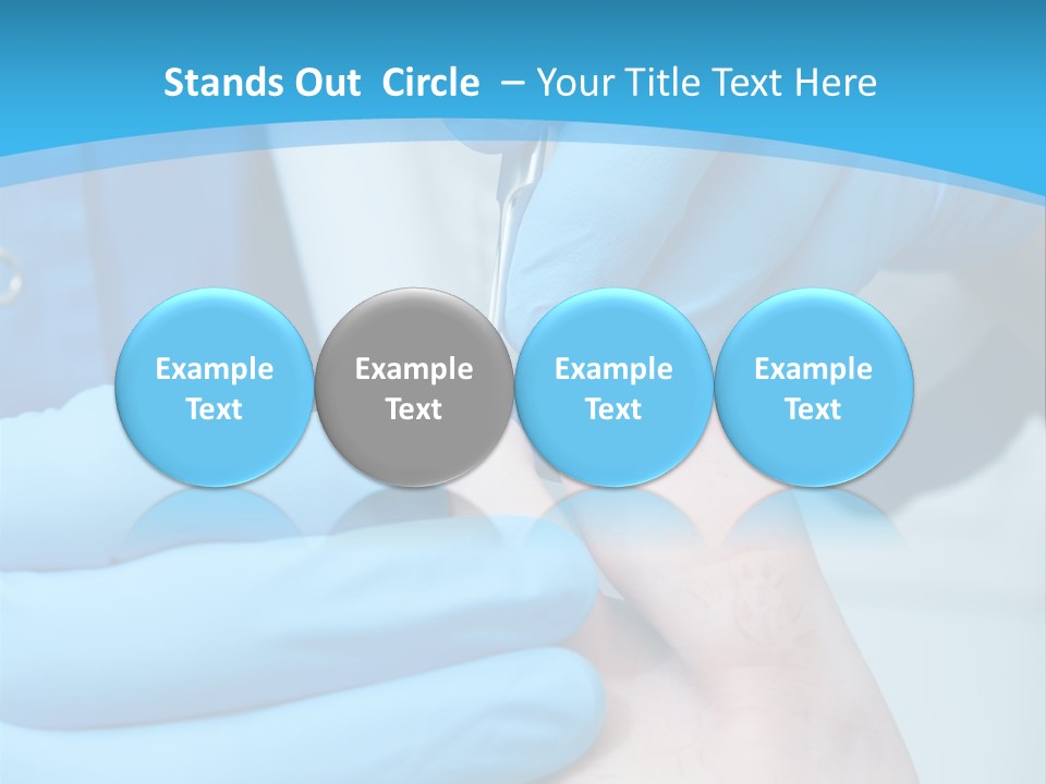 Cleaning Toenails PowerPoint Template