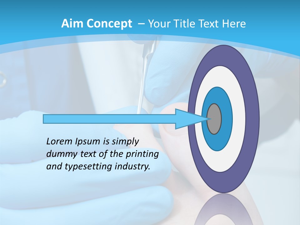 Cleaning Toenails PowerPoint Template