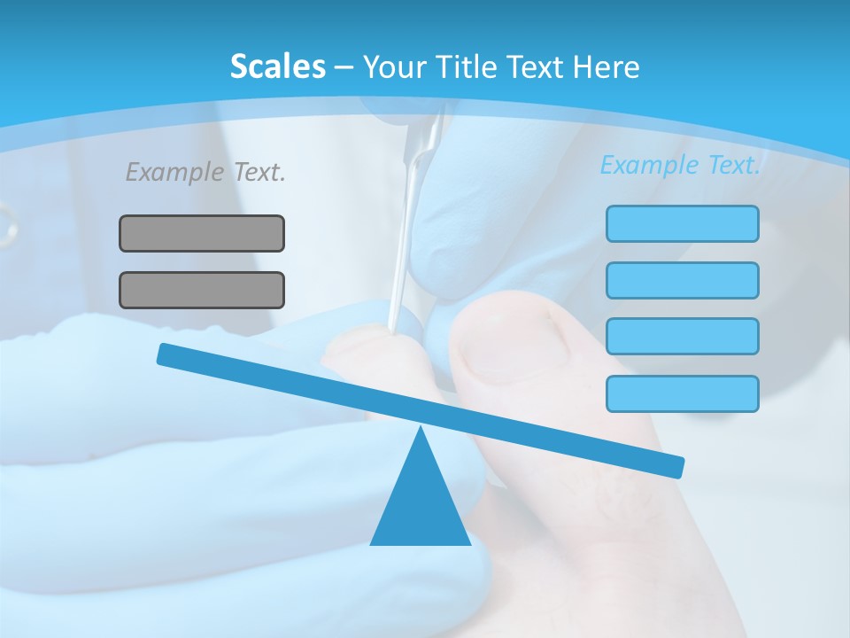 Cleaning Toenails PowerPoint Template