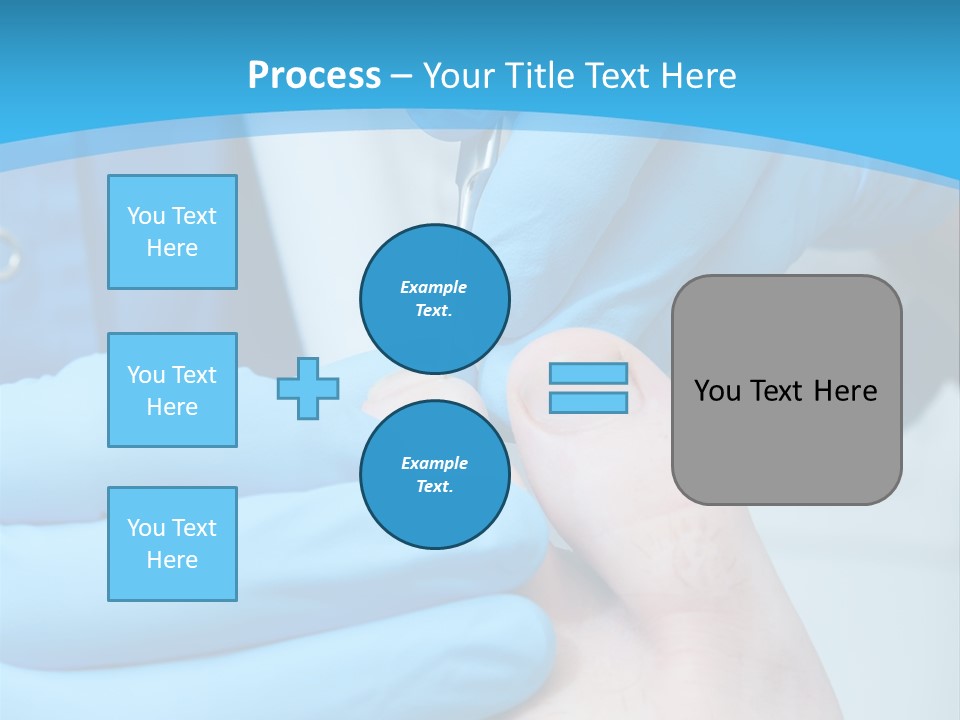 Cleaning Toenails PowerPoint Template