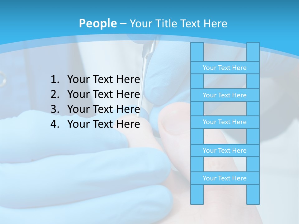 Cleaning Toenails PowerPoint Template