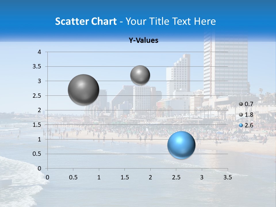 City By The Sea PowerPoint Template