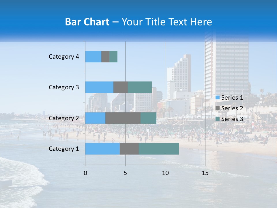 City By The Sea PowerPoint Template
