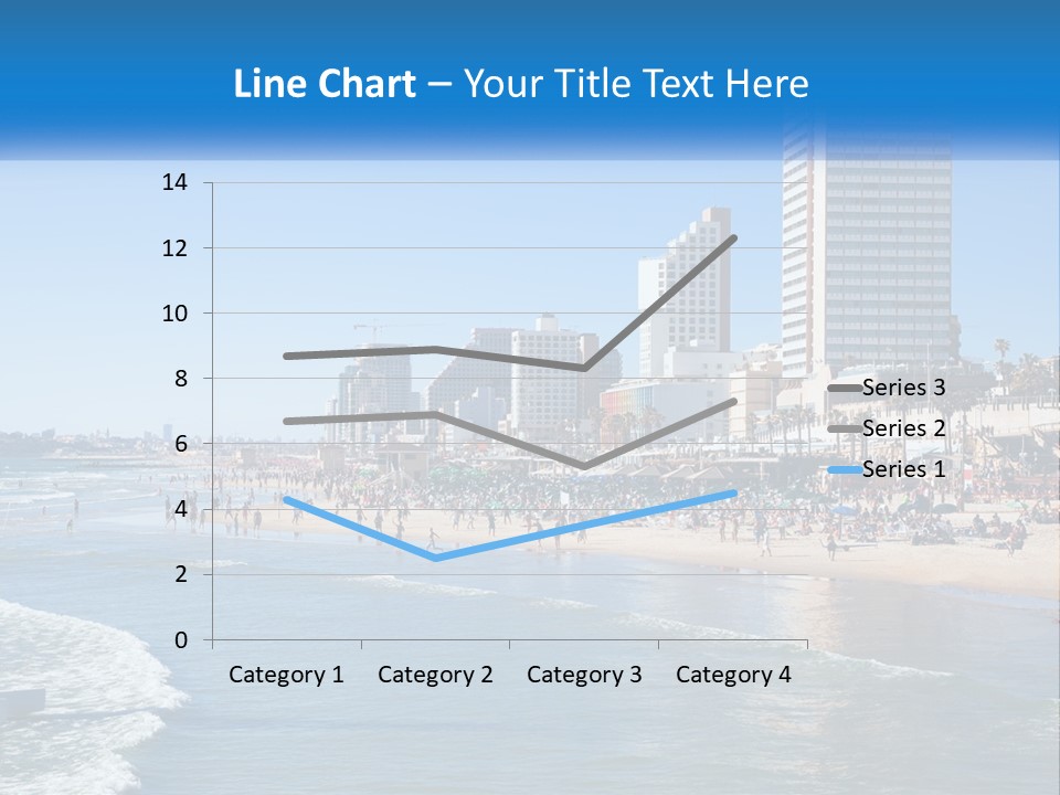City By The Sea PowerPoint Template