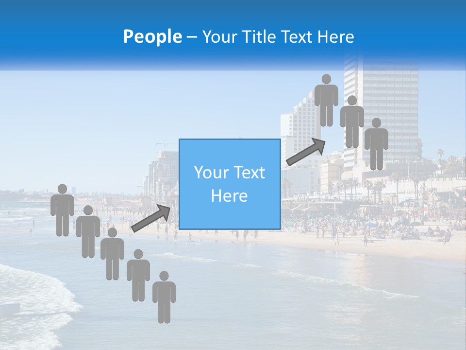 City By The Sea PowerPoint Template