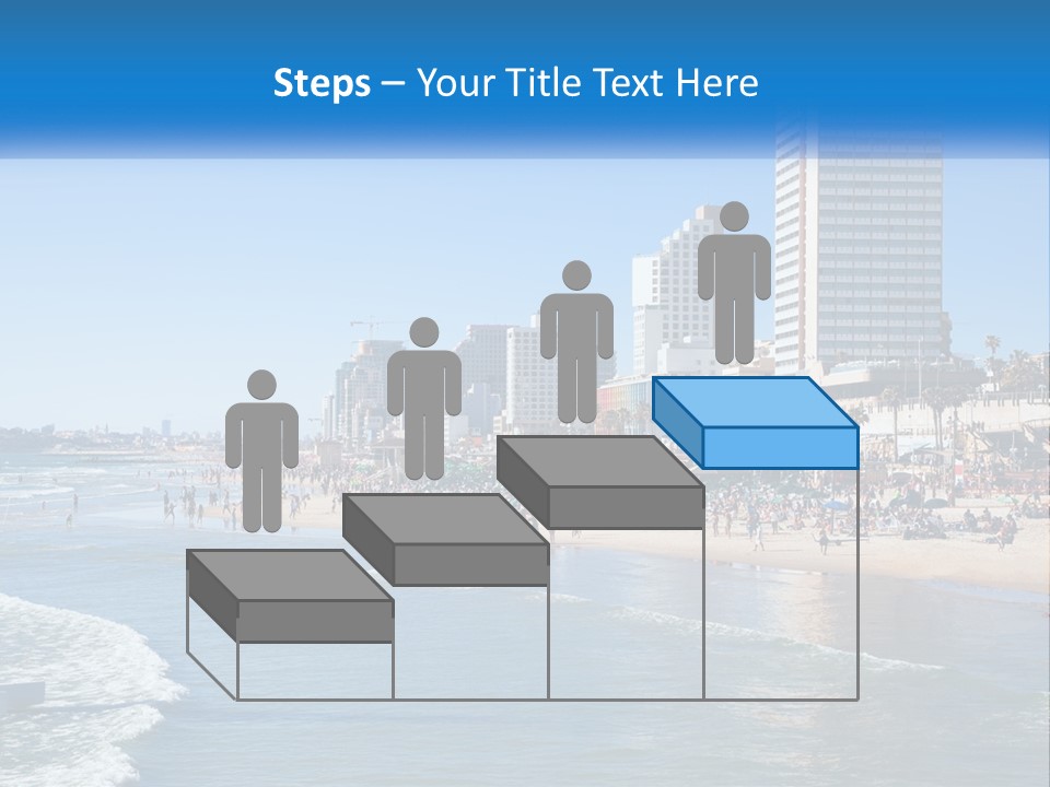 City By The Sea PowerPoint Template