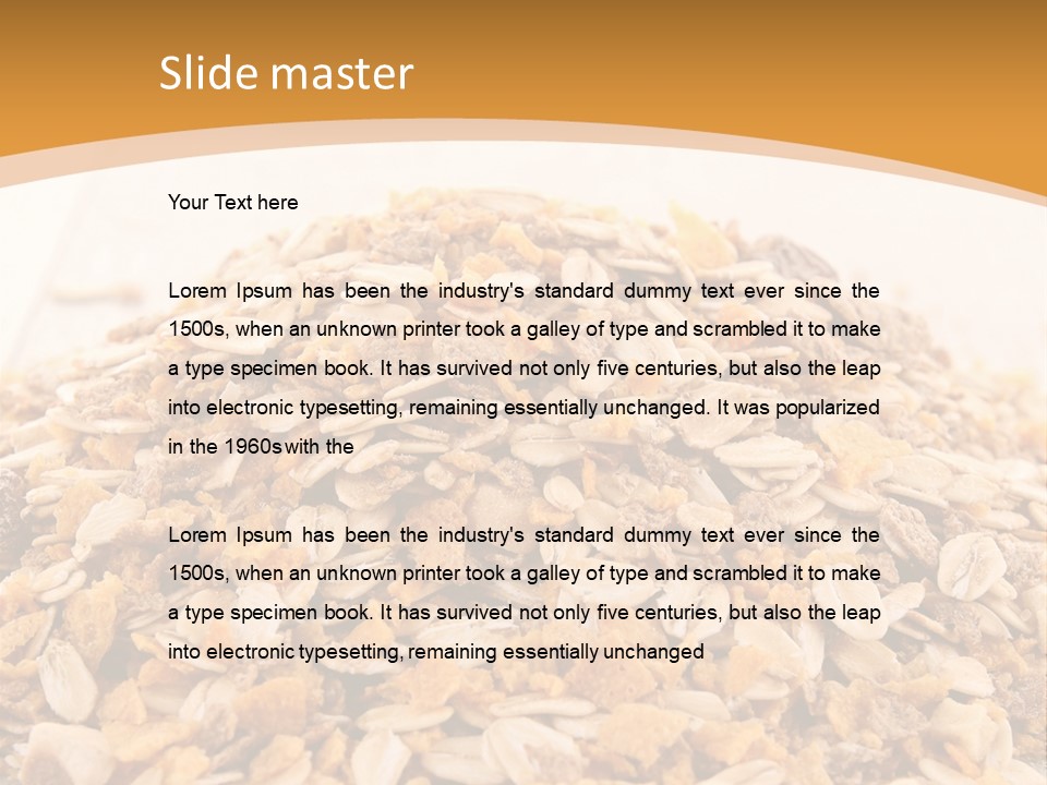 Flakes PowerPoint Template