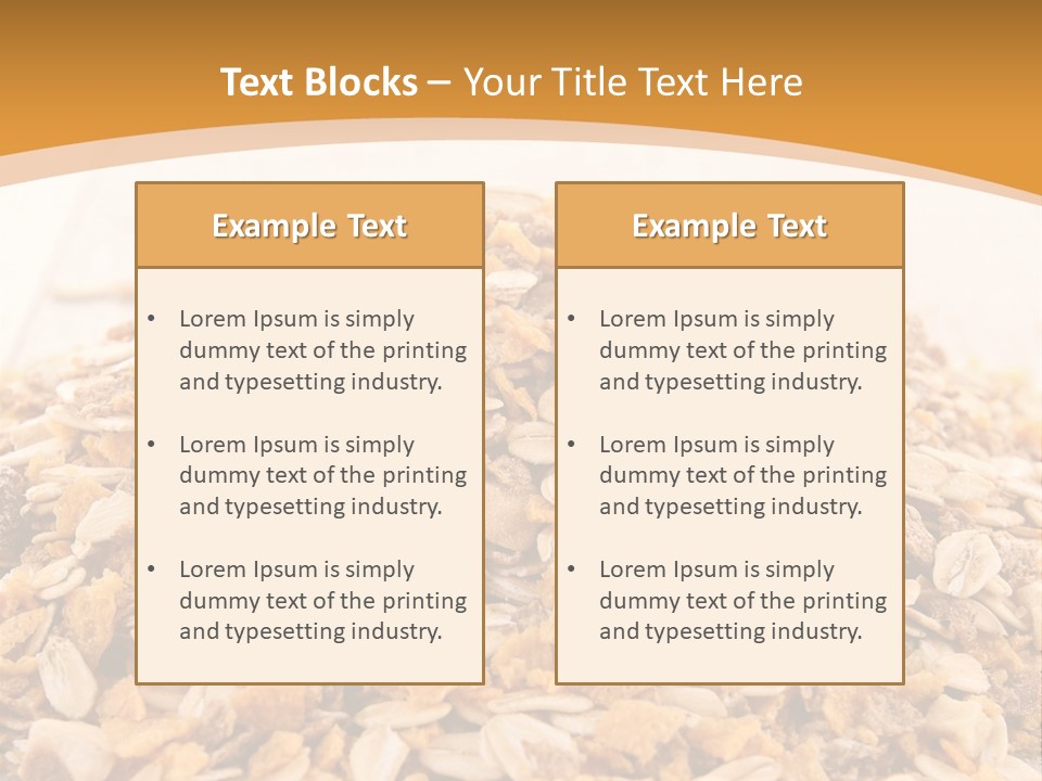 Flakes PowerPoint Template
