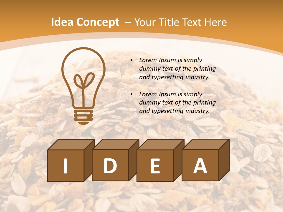 Flakes PowerPoint Template