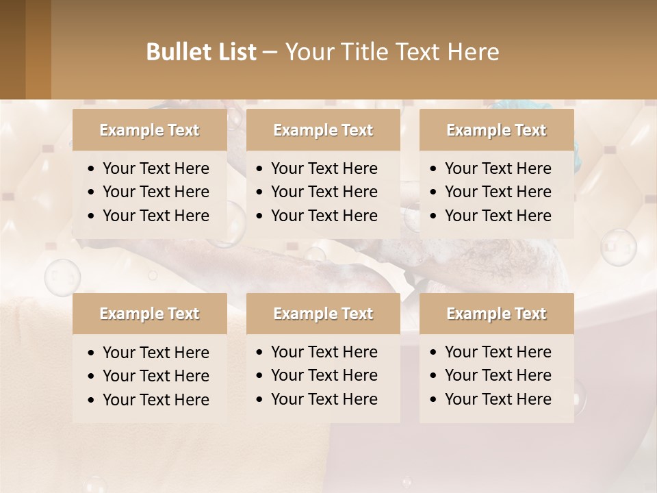 A Man Takes A Bathroom PowerPoint Template