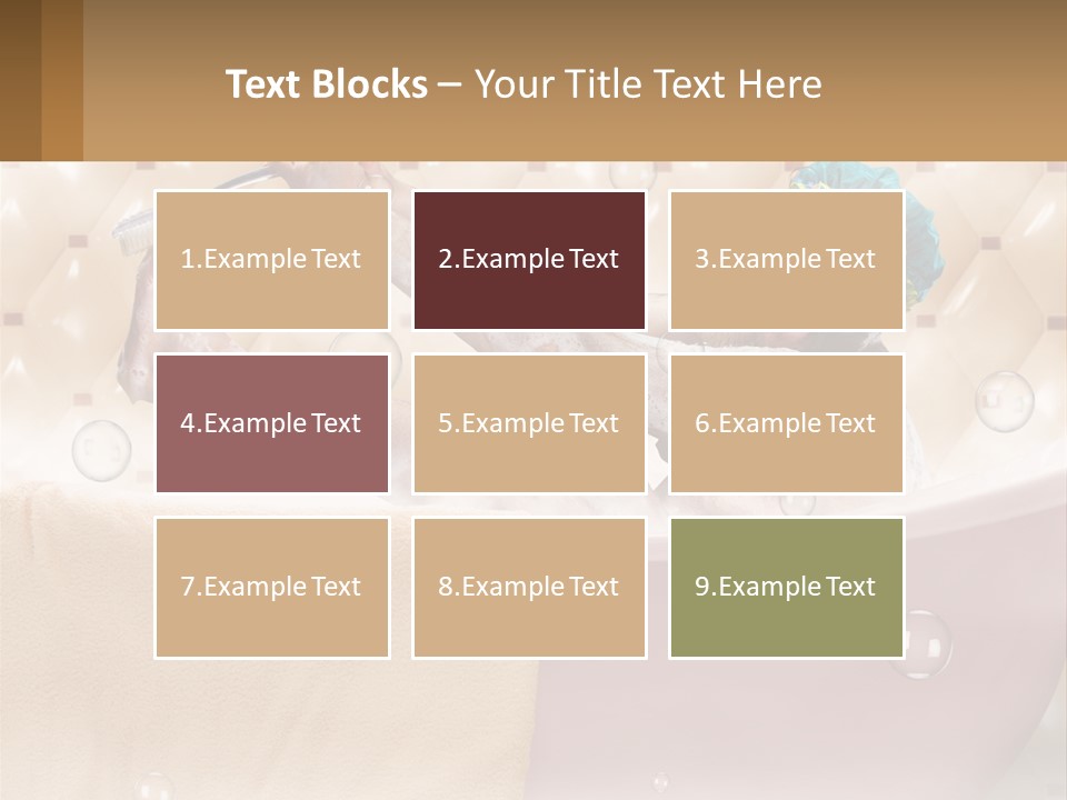 A Man Takes A Bathroom PowerPoint Template