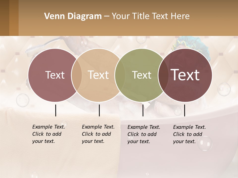 A Man Takes A Bathroom PowerPoint Template