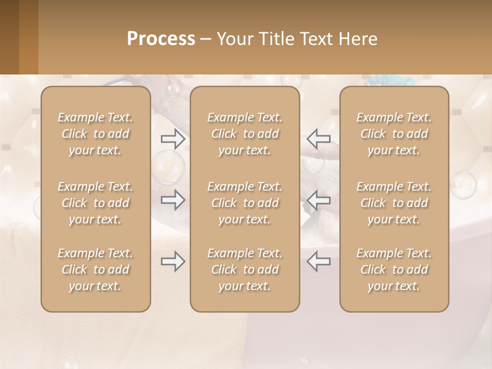 A Man Takes A Bathroom PowerPoint Template