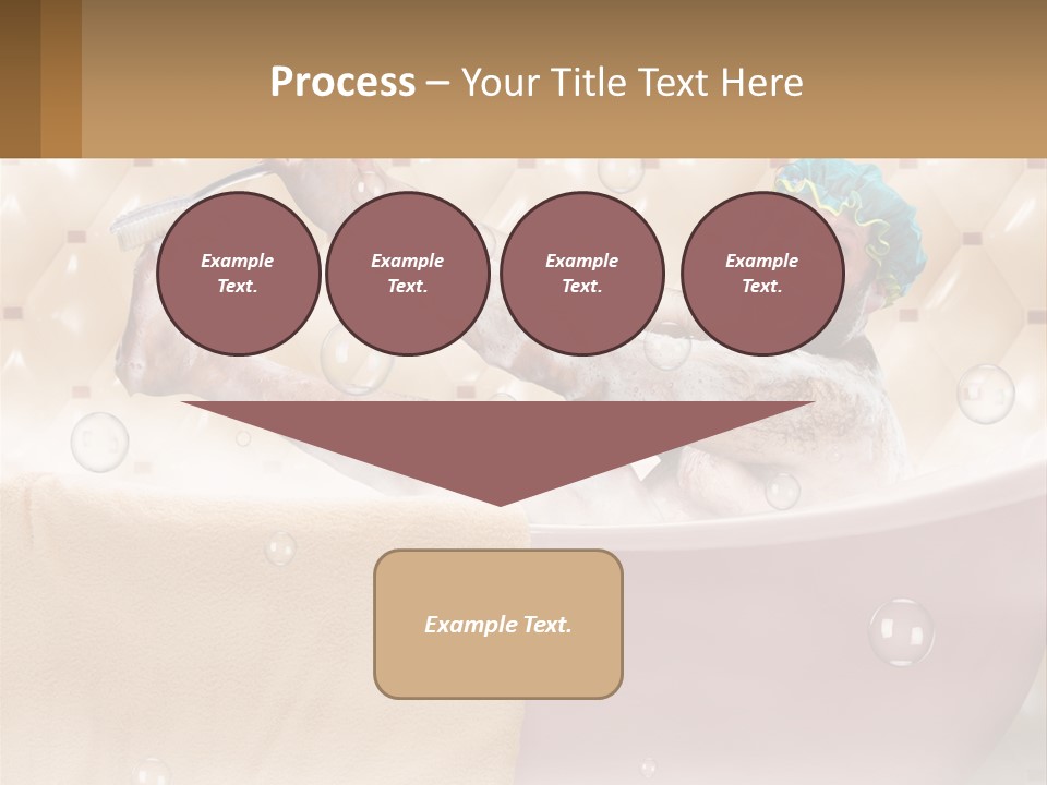 A Man Takes A Bathroom PowerPoint Template