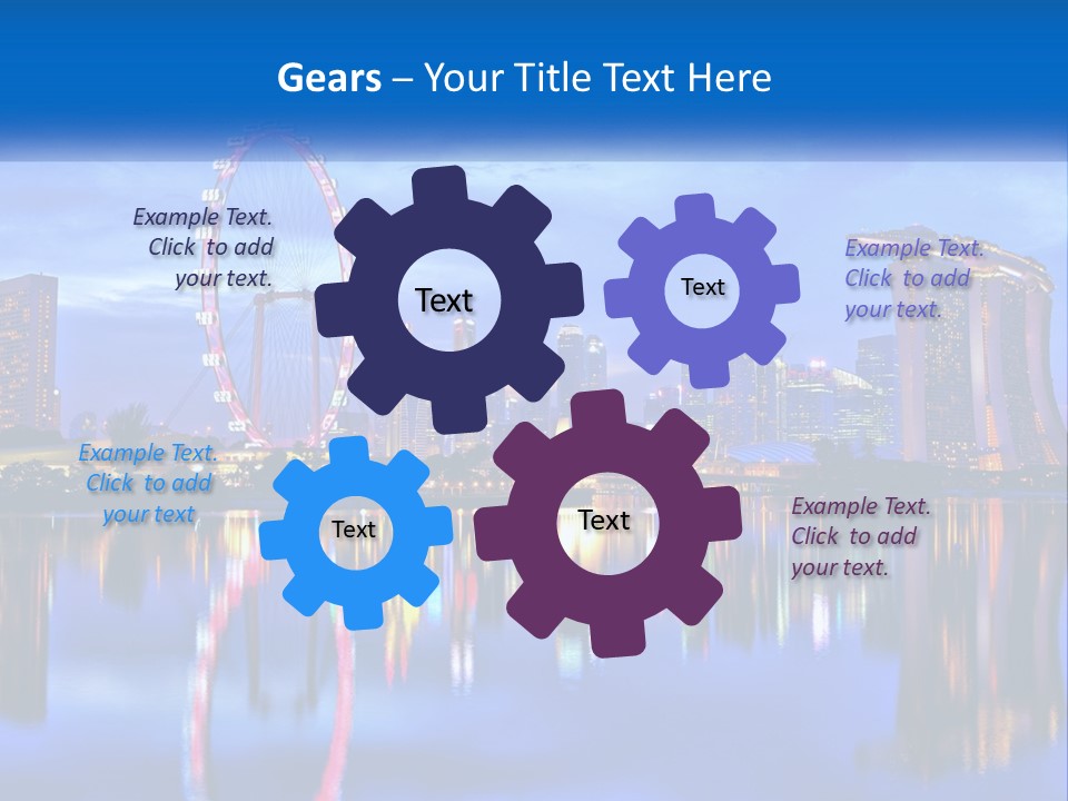 Ferris Wheel PowerPoint Template