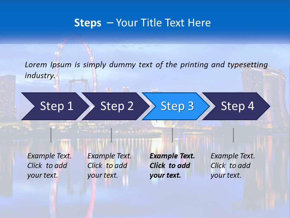 Ferris Wheel PowerPoint Template