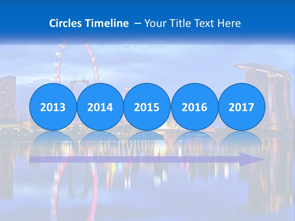 Ferris Wheel PowerPoint Template