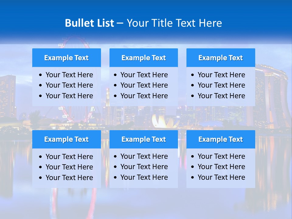 Ferris Wheel PowerPoint Template