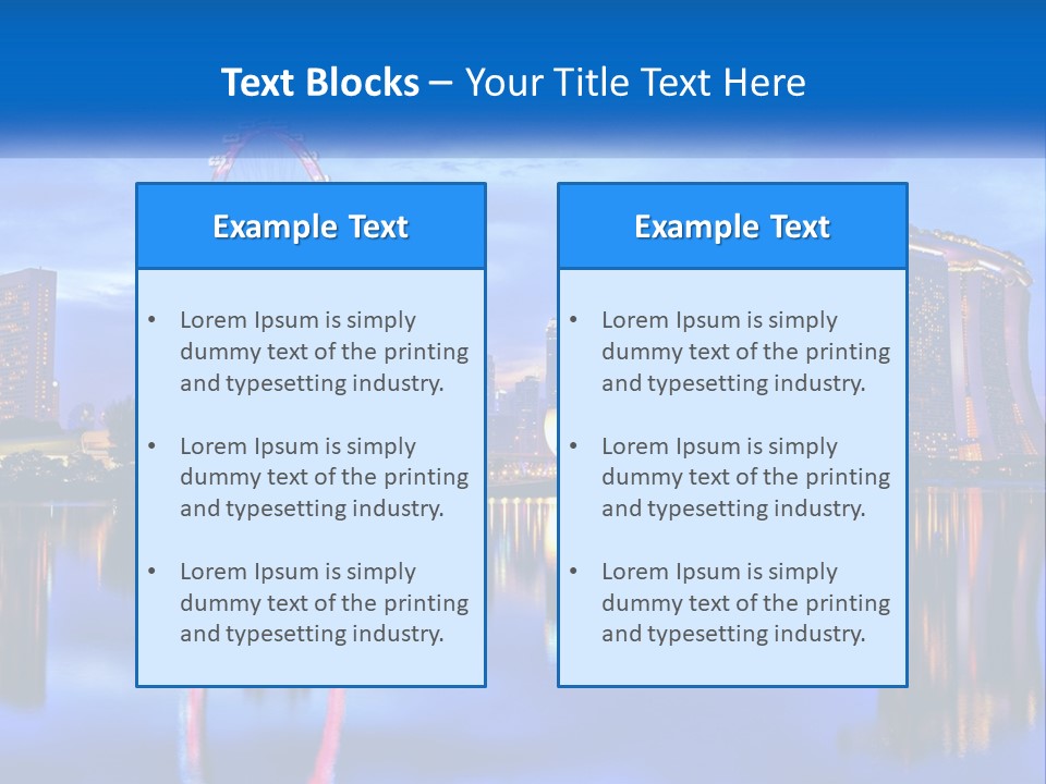 Ferris Wheel PowerPoint Template
