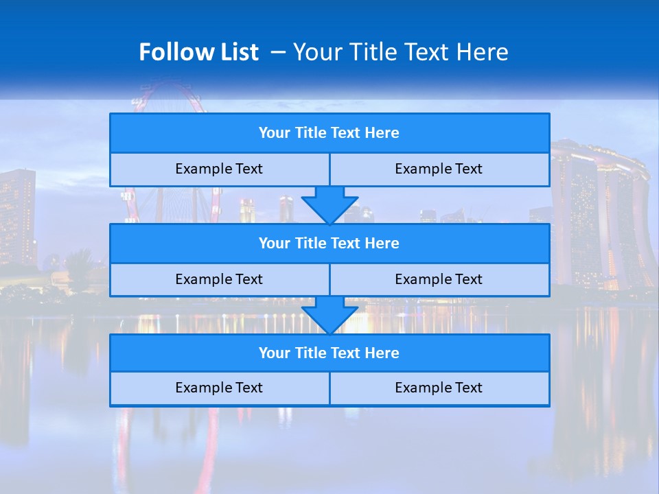 Ferris Wheel PowerPoint Template