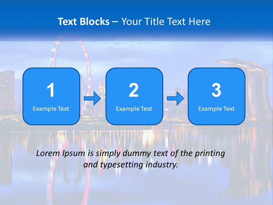Ferris Wheel PowerPoint Template