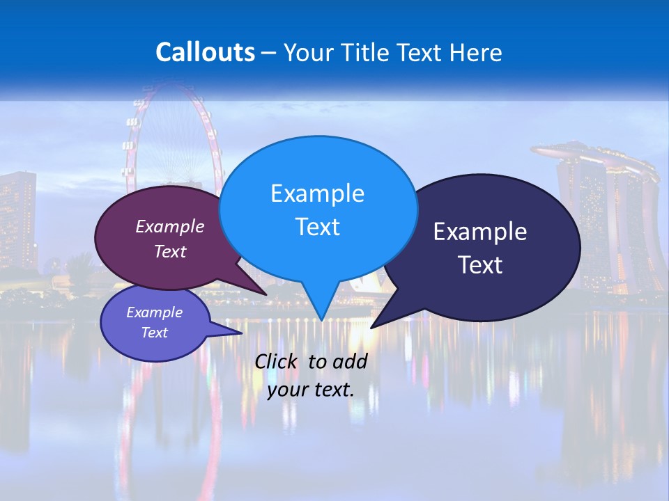 Ferris Wheel PowerPoint Template
