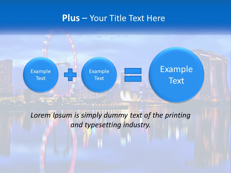 Ferris Wheel PowerPoint Template