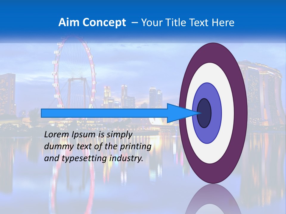 Ferris Wheel PowerPoint Template