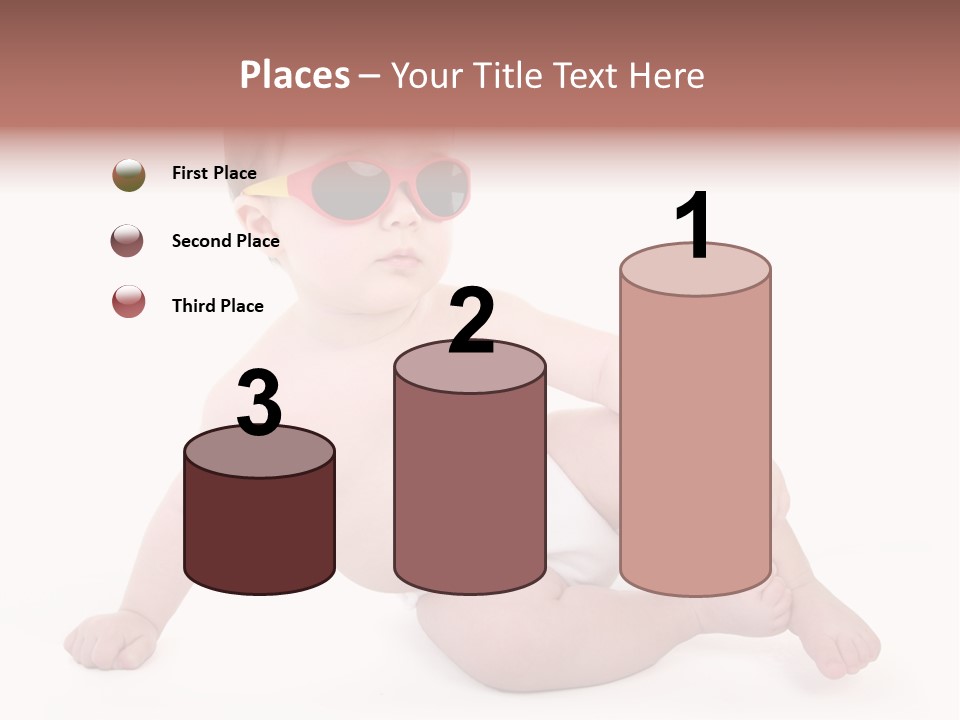 Kid With Glasses PowerPoint Template